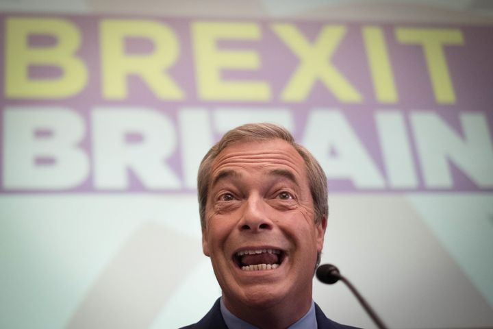 Nigel Farage was not particularly impressed with the latest news