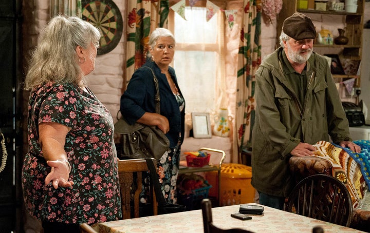 <strong>Joanie is stuck in the middle, between her new husband and his ex </strong>