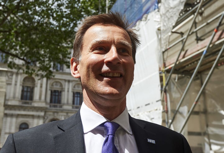<strong>Jeremy Hunt was the butt of his joke</strong>