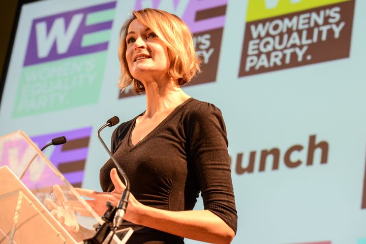 Women's Equality Party leader Sophie Walker.