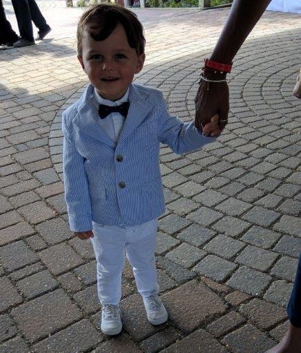 Mayor Bloomberg's dapper grandson Jasper