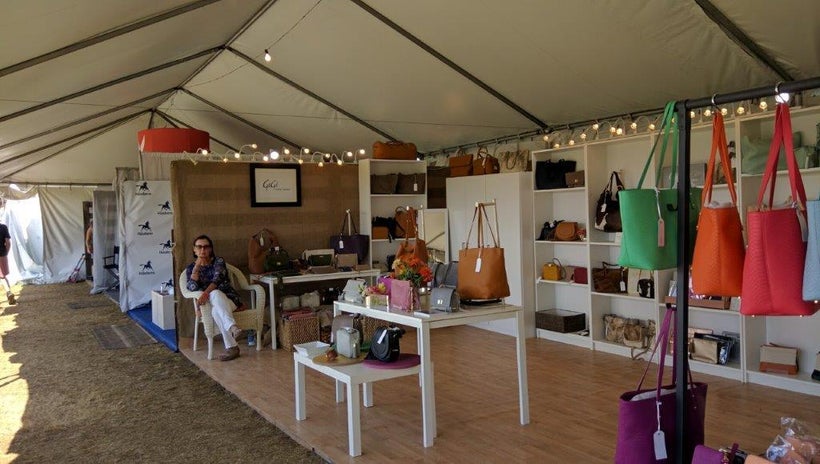 Merchandise in almost 80 booths varies from saddles and tack to clothing and accessories