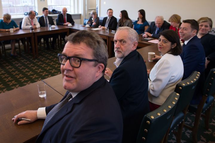 The Shadow Cabinet, before mass resignations