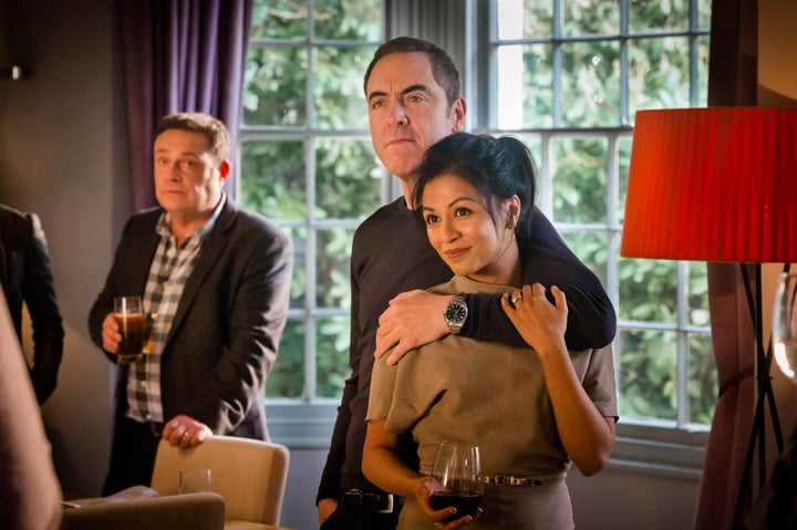 <strong>The return of 'Cold Feet' saw widower Adam embrace new love, much to his friends' concerns</strong>