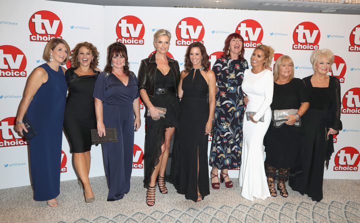 <strong>The 'Loose Women' ladies attended the event together </strong>