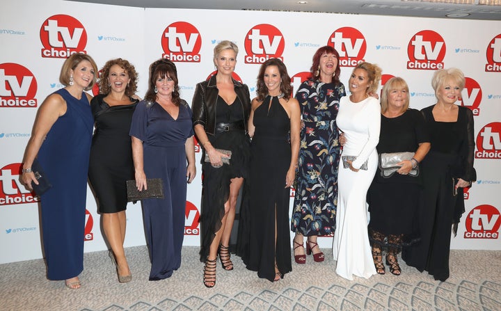 The 'Loose Women' ladies attended the event together 