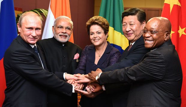 Modi embraces other world leaders