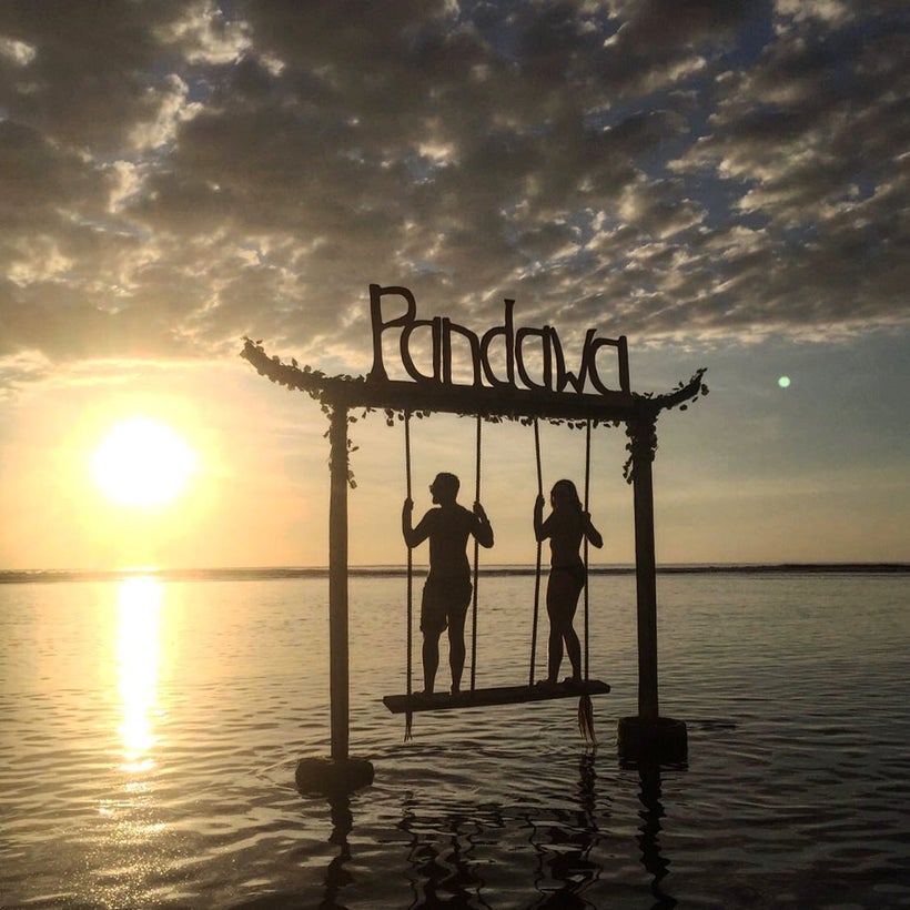 Giuseppe Di Bari and Tina Benias from The Holiday Edit in Bali