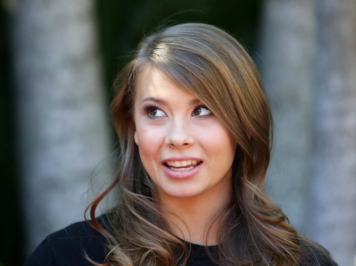 Bindi Irwin pictured at Australia Zoo for her 18th Birthday in July.