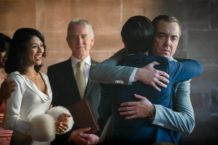 The first episode saw Adam (James Nesbitt) marry new girlfriend Angela