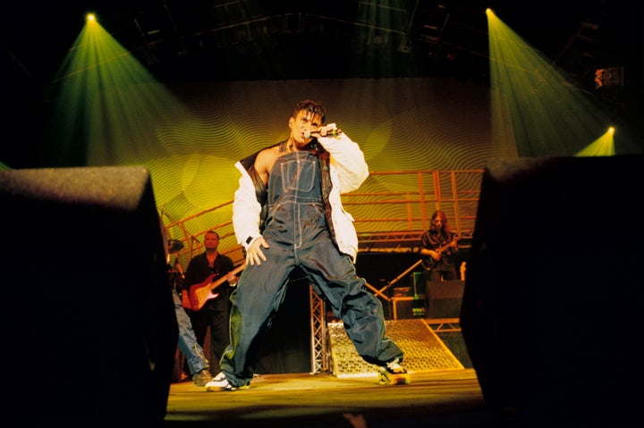 <strong>Peter in the early days of his career, in the mid-1990s</strong>