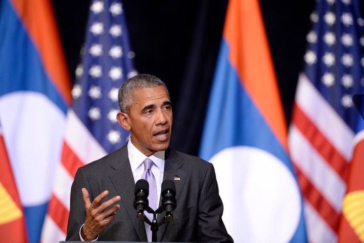 President Barack Obama says the firing of the missiles when leaders of the Group of 20 major economies are at a summit in China demonstrates the threat North Korea poses.