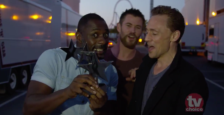 Idris joins the party