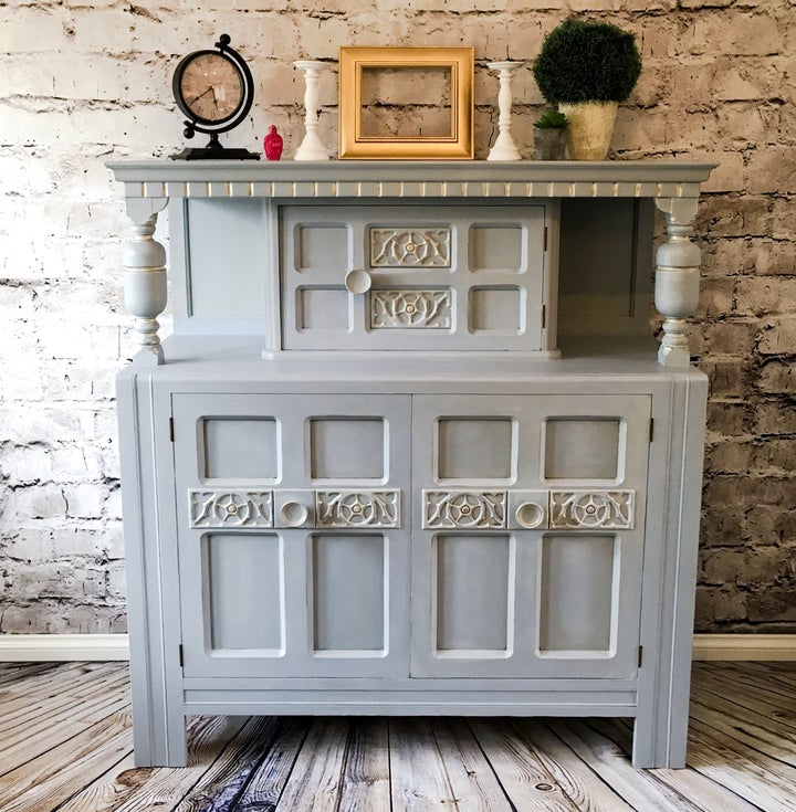<p><em>Old, unloved furniture can be refinished and turned into a light, contemporary piece and the main feature of the room.</em>
</p>