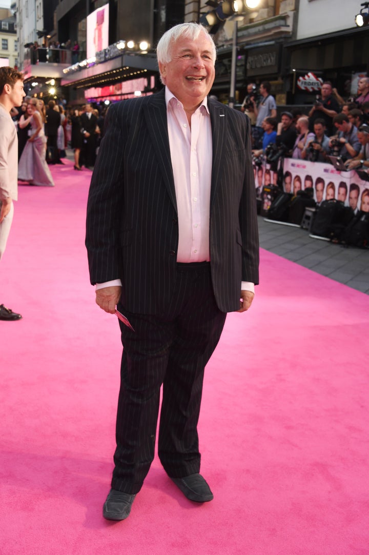 <strong>Christopher Biggins attends the 'Bridget Jones's Baby' premiere</strong>