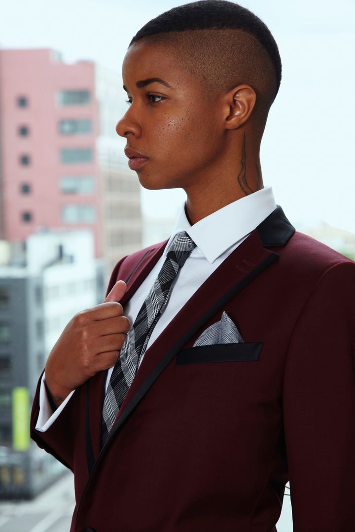 Sharpe Suiting creates suits for butch, androgynous and masculine-of-center individuals.