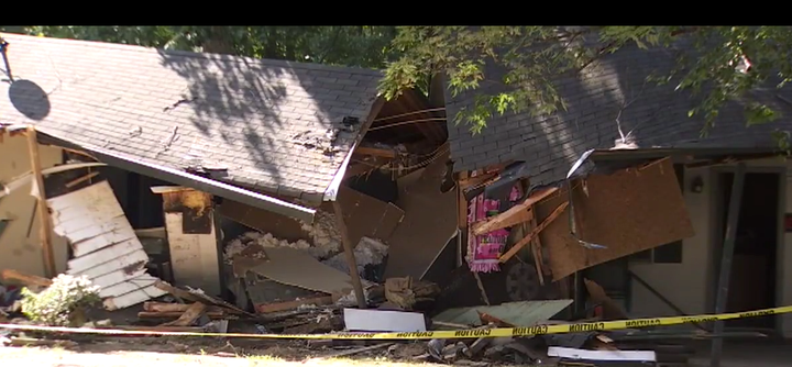 John Higdon's home has been turned into rubble.