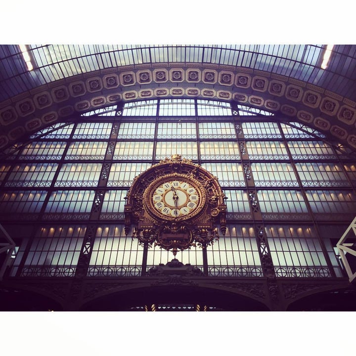 Time exists for wonderment. Musee d'Orsay.