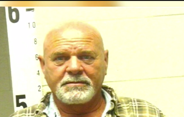 Edgar McLellan was arrested for allegedly bulldozing his neighbor's house.