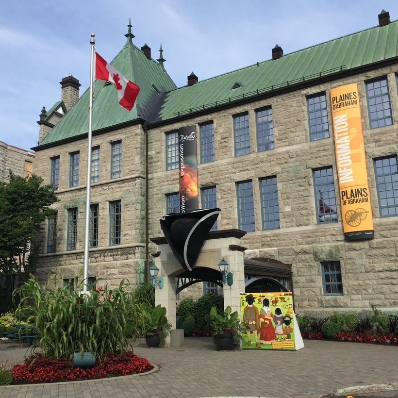 The battlefield museum has a sound and light show re-creating the attack.