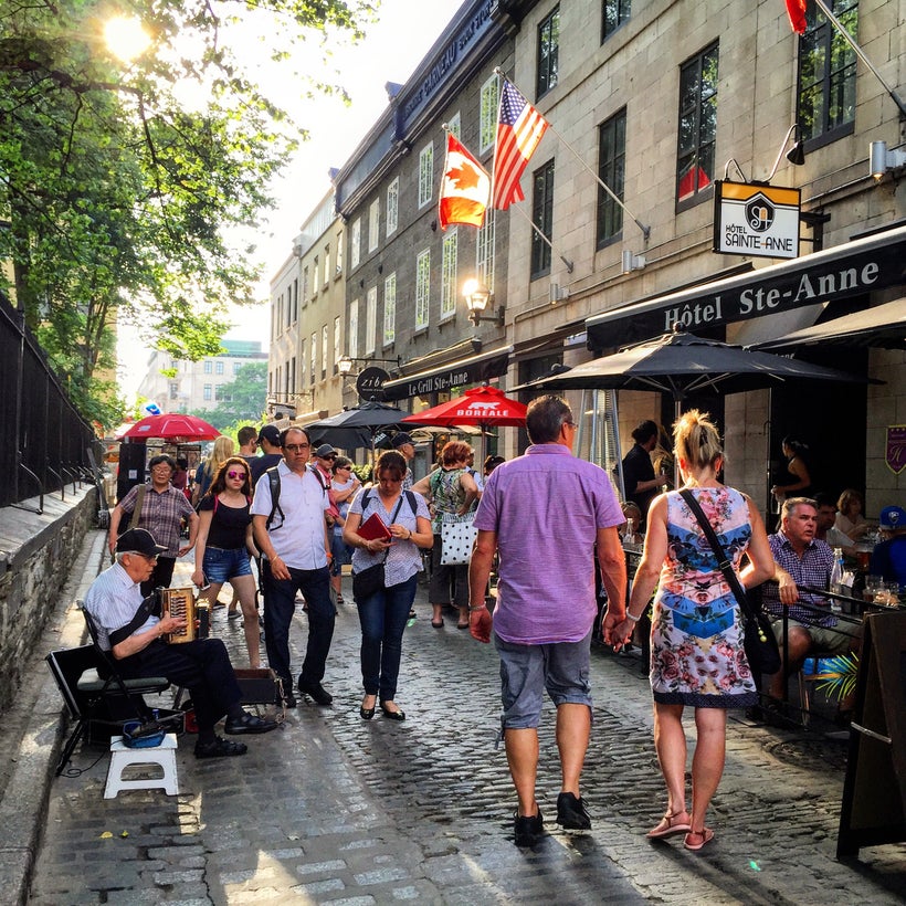 Many of the streets in Old Town are pedestrian, but that doesn't necessarily make them easy to walk on. Always wear com