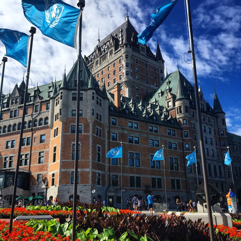 It's easy to see why this is said to be the most photographed hotel in the world.