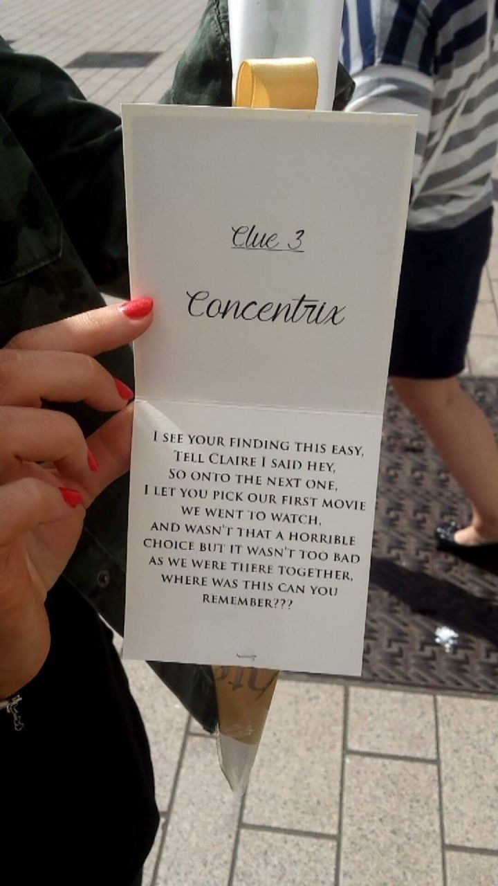 Lindsay picked up clue three at Concentrix.