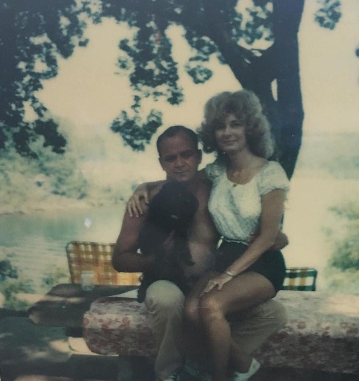 An undated Polaroid of Clemma and Sterling Elmore, who tied the knot in February 1959.