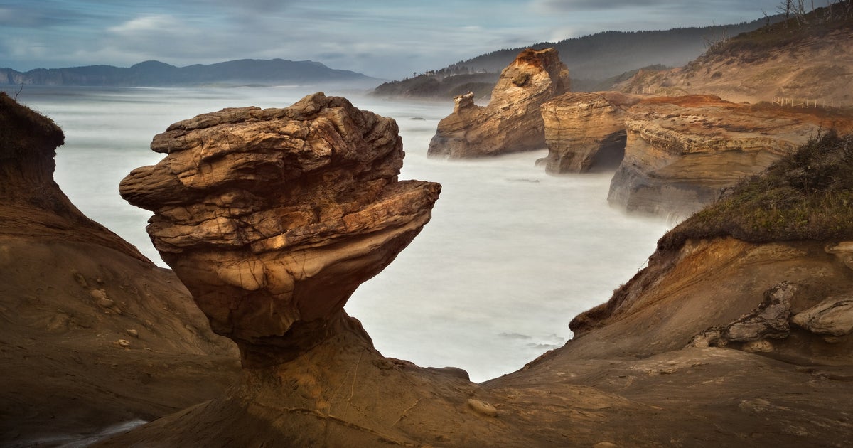 Vandals Caught On Video Toppling Ancient Oregon Rock Formation ...
