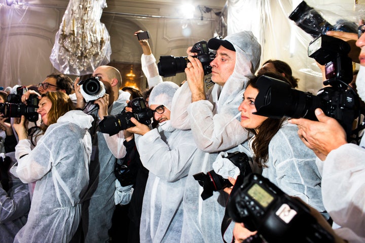 Scenes from A.F. Vandevorst on Day 4 of Paris Fashion Week, Fall/Winter 2015, on Thursday, March 5, 2014, in Paris, France.