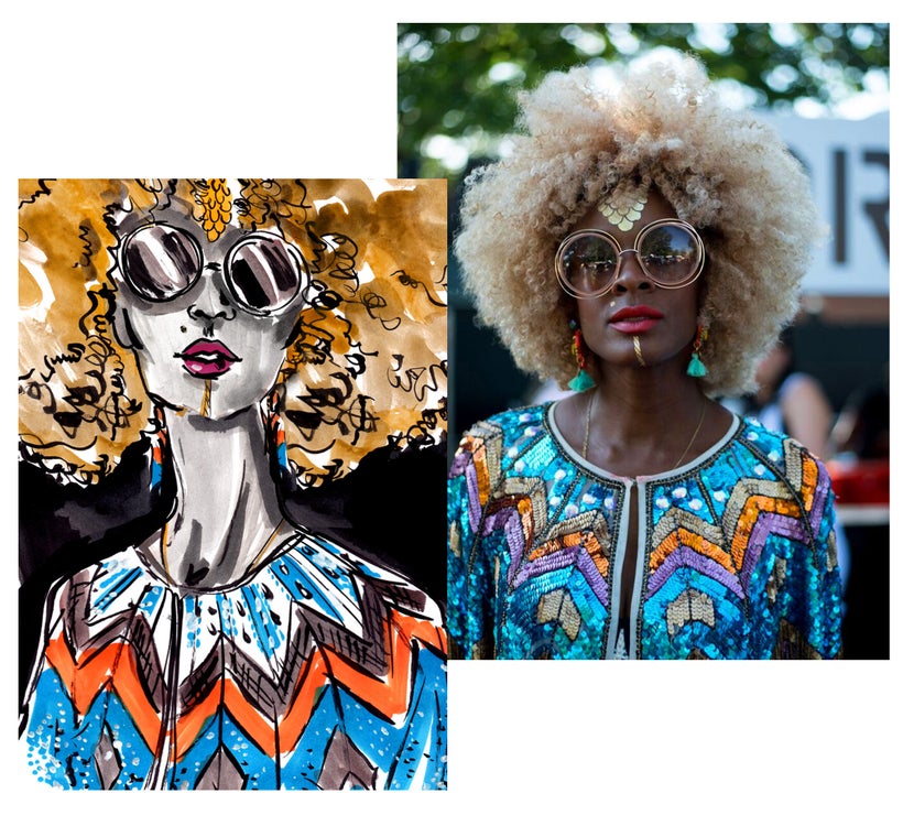 Maureen Powel, model/blogger/stylist (<a href="https://www.instagram.com/maureenpowel/" target="_blank">@Maureenpowel</a>)