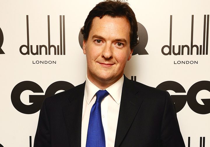 <strong>George Osborne at the GQ awards</strong>