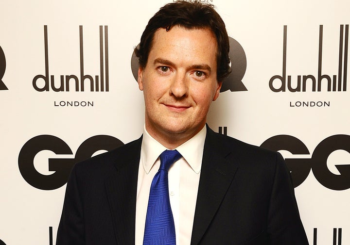 George Osborne at the GQ awards