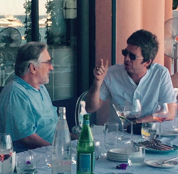 Robert De Niro and Noel Gallagher talk films in the South of France
