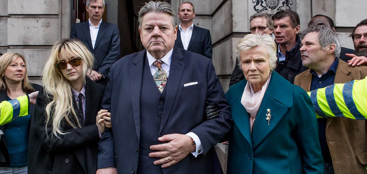 <strong>Robbie Coltrane plays a much-loved figure, whose life is turned on its head by an accusation of rape from two decades before</strong>