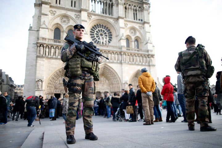 The owner of a car parked near Notre Dame is on an intelligence services watchlist of people suspected of radicalization, authorities say. The owner was taken into custody but later released. 