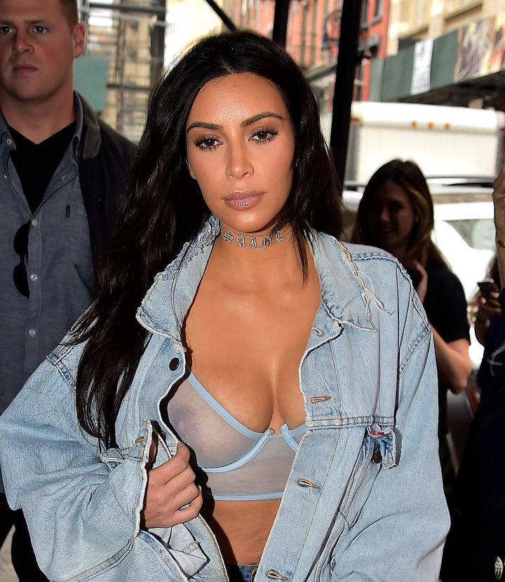 Kim Kardashian seen in New York on Sept. 6. 