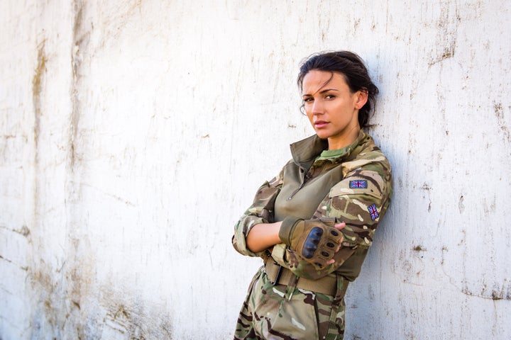 Michelle Keegan plays Corporal Georgie Lane in the new series