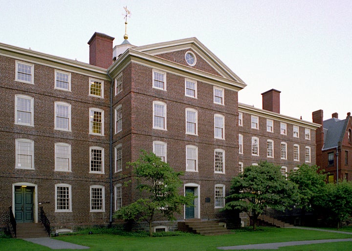 Brown University's University Hall. 