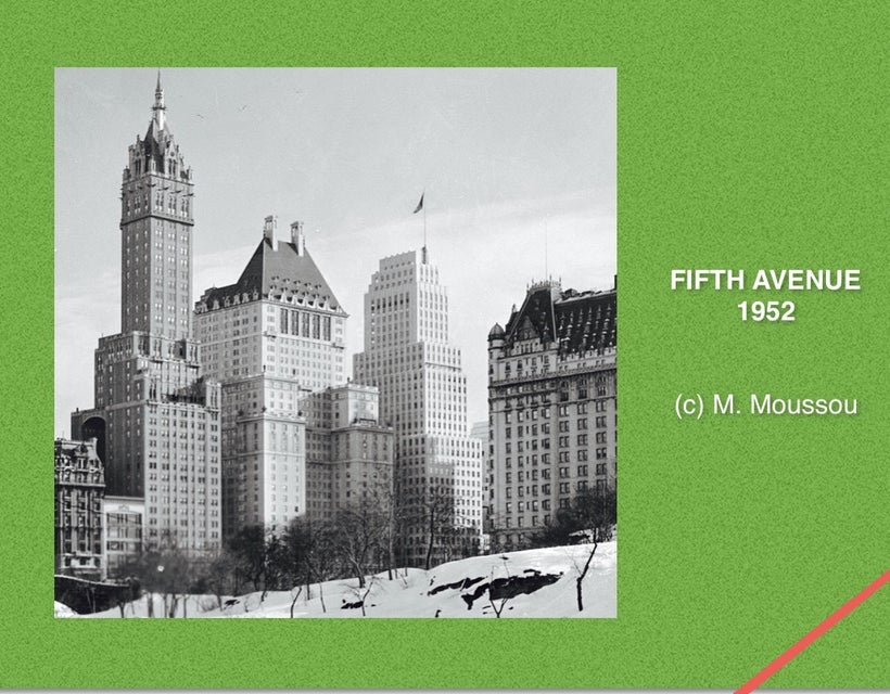 Fifth Avenue in 1952, The Plaza Savoy 