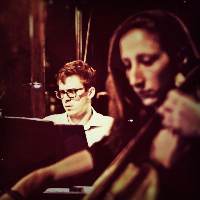 Composer Will Van Dyke (left) and cellist Allison Seidner will perform Sept. 12 at The Duplex in New York.