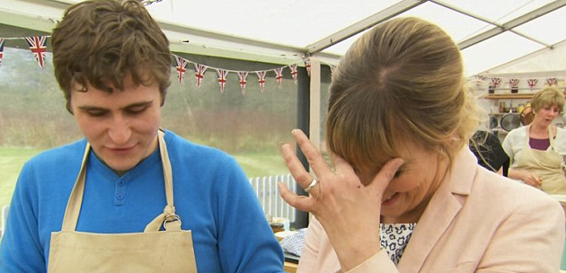 For once, even host Mel Giedroyc seemed lost for words