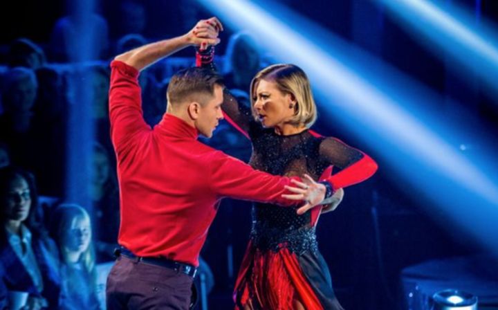 Pasha and Rachel during their 'Strictly' days