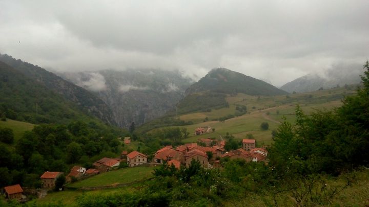 Cantabria, views along the Camino Lebaniego