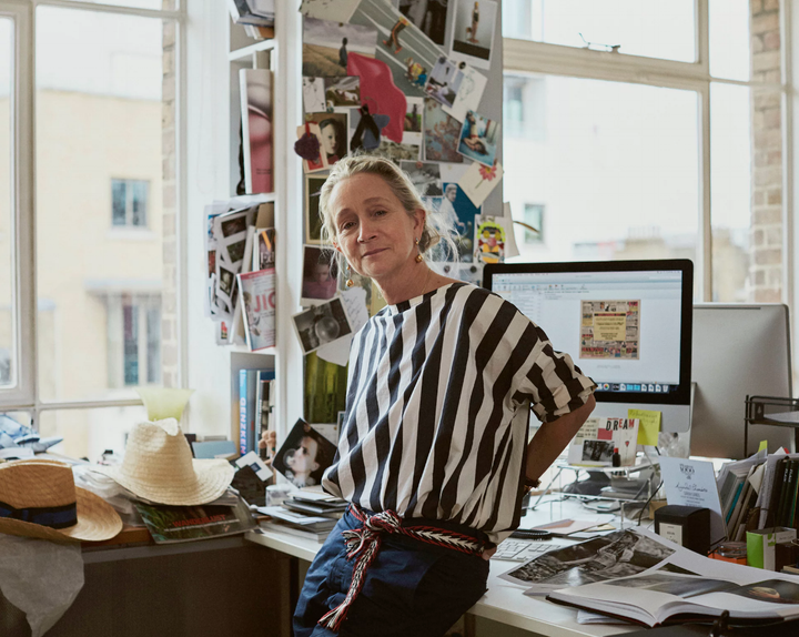 <strong>Lucinda Chambers, fashion director of British Vog</strong>ue
