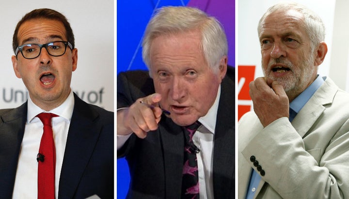 Appearing on tonight's programme in Oldham: Owen Smith, David Dimbleby and Jeremy Corbyn