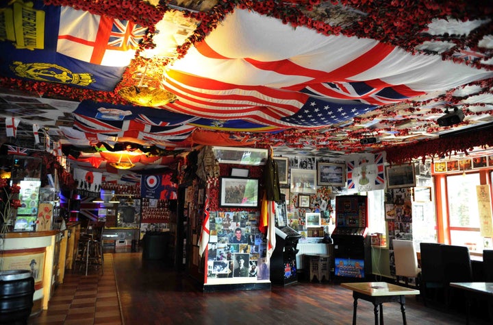 <strong>The Don War Memorial Bar in Stockton</strong>