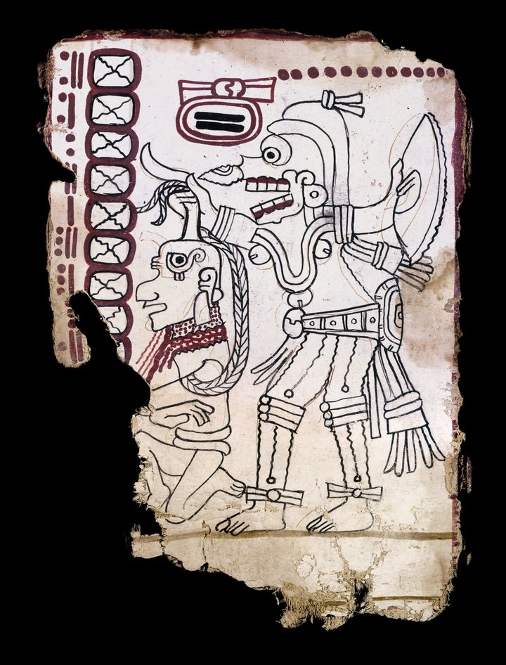 Photo of a page from the codex.