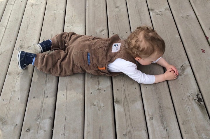 Parenting books often say the best way to handle such behavior is to completely ignore the loud puddle at your feet. This is very hard and what is even harder is those (usually) well meaning commentators - often family members ―who want to know what can be done to stop the glass cracking shrieks.