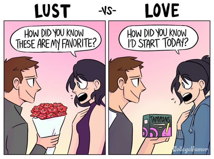 How To Tell The Difference: Lust Vs. Love